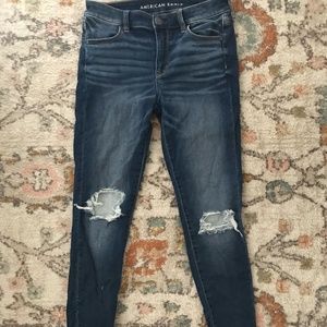 American Eagle Distressed Skinny Jeggings